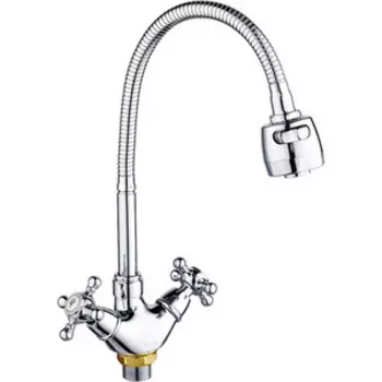 Смеситель для кухни РМС SL65 с душем, хром (SL65-279F)