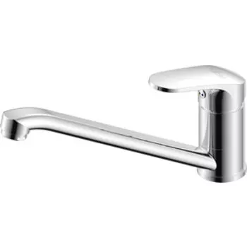 Смеситель для кухни Rossinka с поворотным изливом, хром (RS45-21)