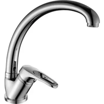 Смеситель для кухни Rossinka Silvermix хром (B35-25)