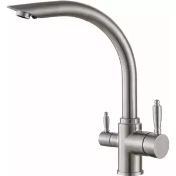 Смеситель для кухни Rush с подключением для фильтра, нержавеющая сталь (MS9035-32)