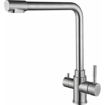 Смеситель для кухни Rush с подключением для фильтра, нержавеющая сталь (MS9035-33)