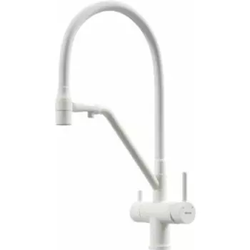 Смеситель для кухни Sancos Dora с подключением фильтра, матовый белый (SC4003MW)