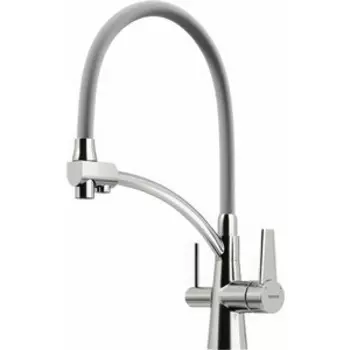 Смеситель для кухни Sancos Eri с подключением фильтра, брашированный никель (SC4001BN)