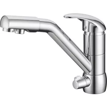 Смеситель для кухни Seaman Barcelone с подключением фильтра, хром (SSL-5361-WP)