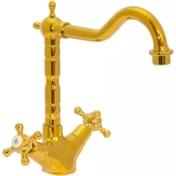 Смеситель для кухни Seaman Barcelone золото полированое (SSL-5079-SP)