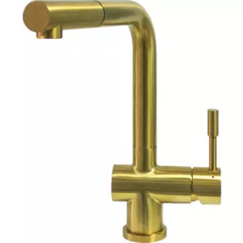 Смеситель для кухни Seaman Eco Venice золото сатин (SSN-0912P-GS)