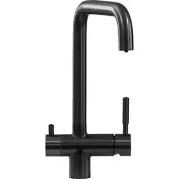 Смеситель для кухни Seaman Visconti с подключением фильтра, светлая оружейная сталь (SSL-7326-GL)