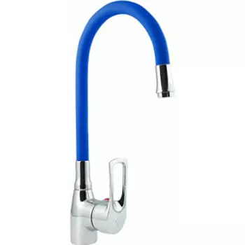 Смеситель для кухни Славен Цвет синий/хром (СЛ-ОД-Ц2С)