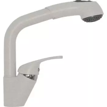 Смеситель для кухни Tolero высокий №701 серый (679153)