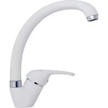 Смеситель для кухни TopZero Carlo 07 белый