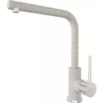 Смеситель для кухни TopZero Donald 38 CR белый/хром