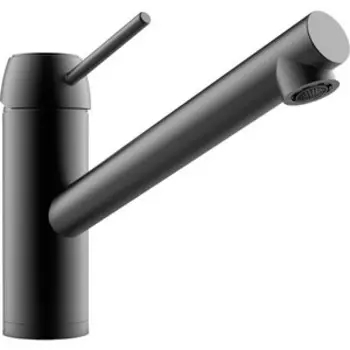 Смеситель для кухни TopZero Matto Titanium черный