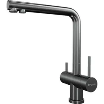 Смеситель для кухни TopZero TPZ 301 Titan с подключением фильтра, черный