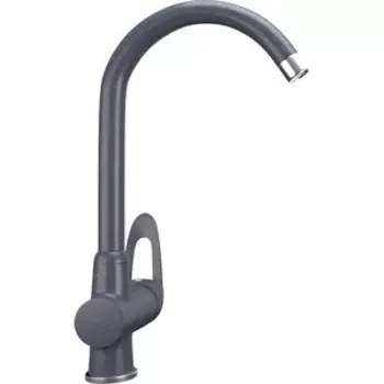 Смеситель для кухни Ulgran U-006 антрацит (U-006-343)