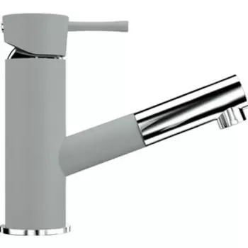 Смеситель для кухни Ulgran U-009 графитовый (U-009-342)