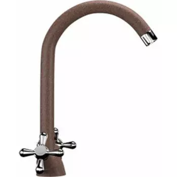 Смеситель для кухни Ulgran U-012 терракотовый (U-012-307)