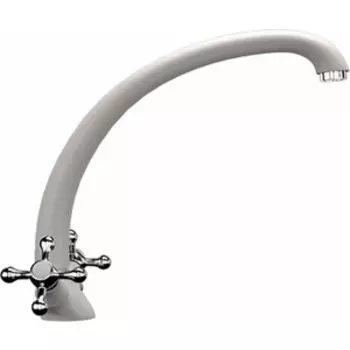 Смеситель для кухни Ulgran U-013 белый (U-013-331)