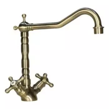 Смеситель для кухни Ulgran U-014 бронза