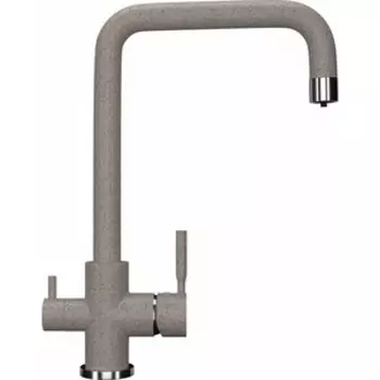 Смеситель для кухни Ulgran U-019 для подключения фильтра, песочный (U-019-302)