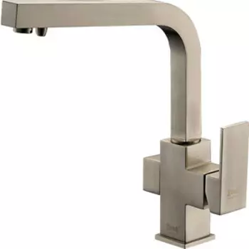 Смеситель для кухни ZorG Clean Water под фильтр, никель (ZR 311 YF-Nickel)