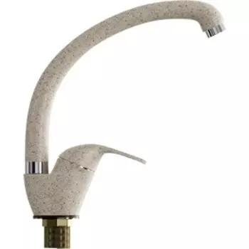 Смеситель для кухни ZOX ZX-GS01 высокий бежевый (4630085462620)