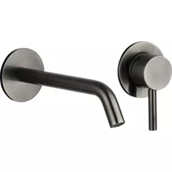 Смеситель для раковины AQUAme Siena встраиваемый, металл (AQM6215GM)