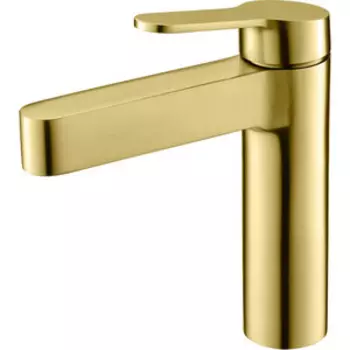 Смеситель для раковины BelBagno Delta брашированное золото (DEL-LVM-BORO)