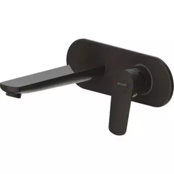 Смеситель для раковины Bravat Rhein внешняя часть для D968K-ENG, черный матовый (P8429564BW-ENG)