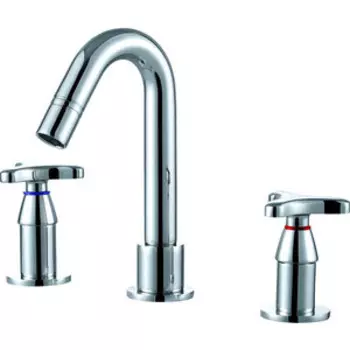 Смеситель для раковины D&K Hessen-Goethe хром (DA1384141)