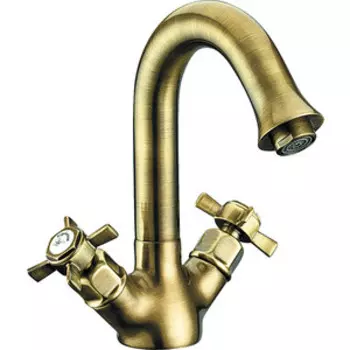 Смеситель для раковины Elghansa Praktic Bronze бронза (1902660-Bronze)
