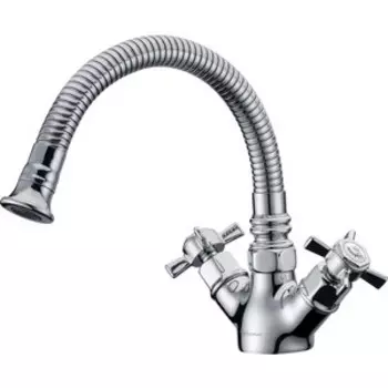 Смеситель для раковины Elghansa Praktic с гибким изливом, хром (19B2660)