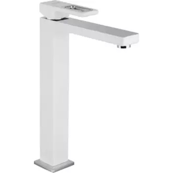 Смеситель для раковины Gappo G1017-2 хром белый (6959477697579)