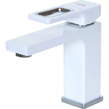 Смеситель для раковины Gappo G1017 белый (6959477658891)