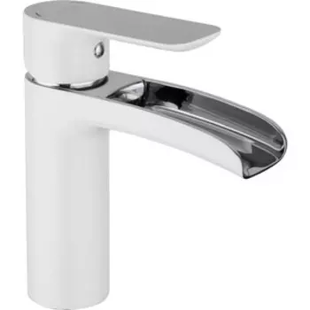 Смеситель для раковины Gappo G1048-8 хром белый (6959477697302)