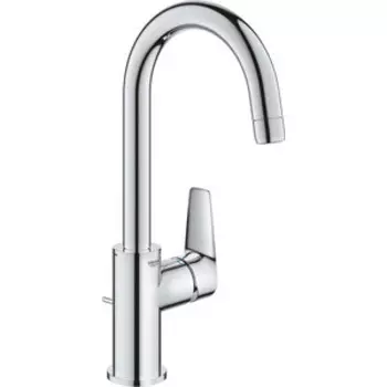 Смеситель для раковины Grohe BauEdge с донным клапаном, хром (23760001)