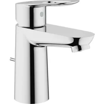 Смеситель для раковины Grohe BauLoop со сливным гарнитуром (23335000)