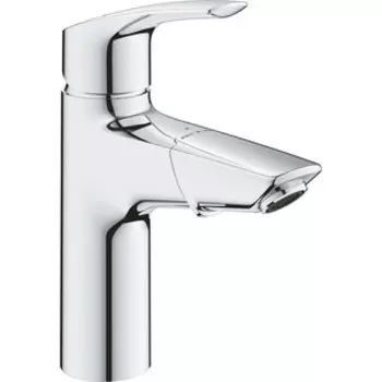 Смеситель для раковины Grohe Eurosmart выдвижной излив, донный клапан, хром (23976003)