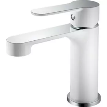 Смеситель для раковины Haiba HB557-8 белый/хром (HB10557-8)