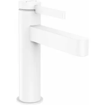 Смеситель для раковины Hansgrohe Finoris с донным клапаном Push-Open, матовый белый (76023700)