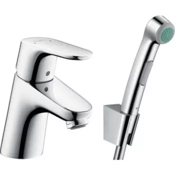 Смеситель для раковины Hansgrohe Focus с гигиеническим душем (31926000)