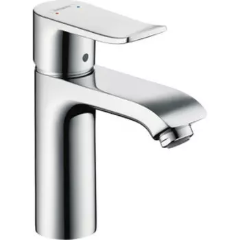Смеситель для раковины Hansgrohe Metris с донным клапаном, хром (31080000)