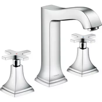 Смеситель для раковины Hansgrohe Metropol Classic с донным клапаном, хром (31307000)
