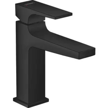 Смеситель для раковины Hansgrohe Metropol с донным клапаном, черный матовый (32507670)