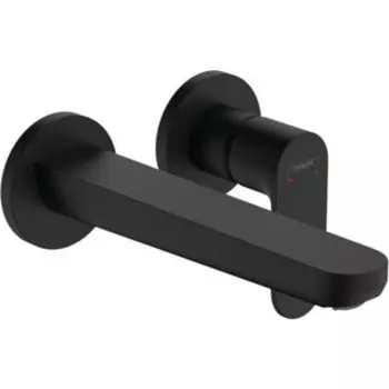 Смеситель для раковины Hansgrohe Rebris S для механизма 13622180, матовый черный (72528670)