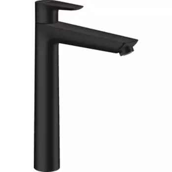 Смеситель для раковины Hansgrohe Talis E с донным клапаном, черный матовый (71716670)