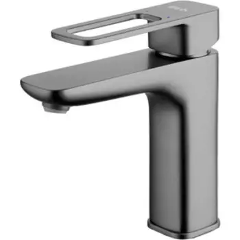 Смеситель для раковины IDDIS Slide графит (SLIGM00i01)