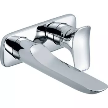Смеситель для раковины Kludi Ambienta с механизмом, хром (532440575, 38243)