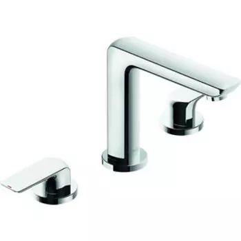 Смеситель для раковины Kludi Ameo на 3 отверстия, с донным клапаном (413930575)