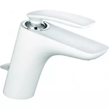 Смеситель для раковины Kludi Balance с донным клапаном, белый (520239175)