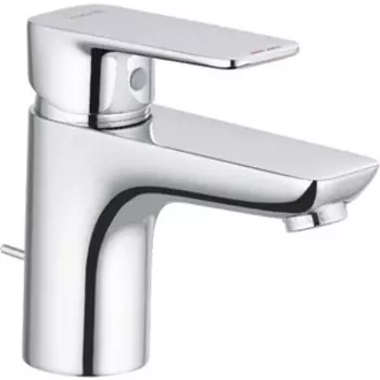 Смеситель для раковины Kludi Pure&amp;Style с донным клапаном, хром (403820575)